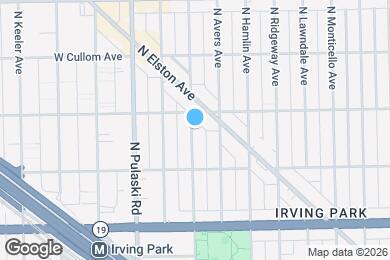 Map image of the property - 4139 N Springfield Ave