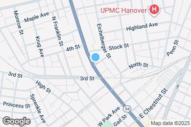 Map image of the property - 425 Carlisle St