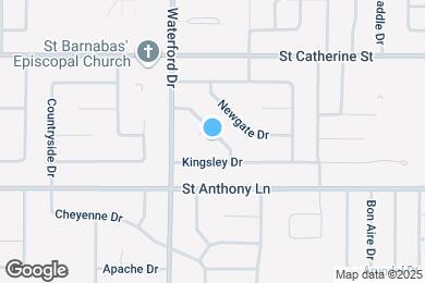 Map image of the property - 3060 Blackwood Dr