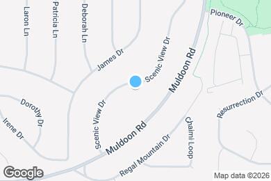 Map image of the property - 4079 Scenic View Dr