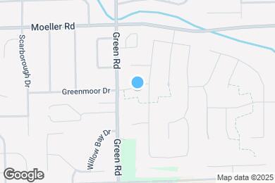 Map image of the property - 10192 Greenmoor Dr