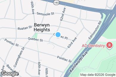 Map image of the property - 6205 Quebec Pl