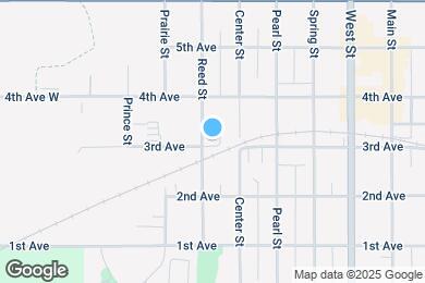 Map image of the property - 802 Reed St