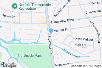 Map image of the property - 8550 Tidewater Dr