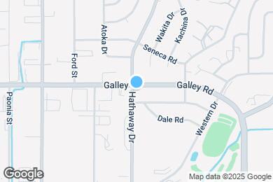 Map image of the property - 1051 Hathaway Dr