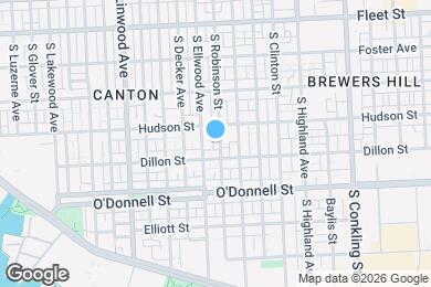 Map image of the property - 924 S Robinson St