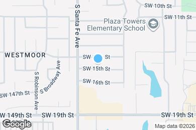 Map image of the property - 937 SW 15th St
