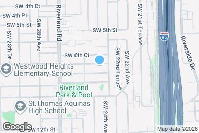 Map image of the property - 2466 SW 7th St