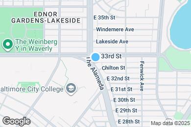 Map image of the property - 3221 The Alameda