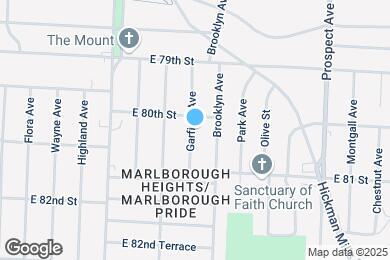 Map image of the property - 8015 Garfield Ave