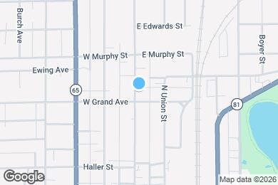Map image of the property - 812 N Main St