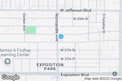 Map image of the property - 1377 W 36th Pl