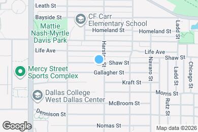 Map image of the property - 1916 Shaw St