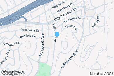 Map image of the property - 1272 Van Pelt Ave