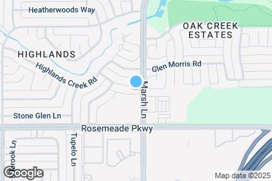 Map image of the property - 2420 Vista Glen Ln