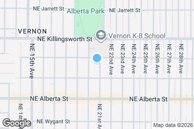 Map image of the property - 5255 NE 21st Ave
