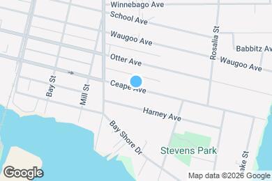 Map image of the property - 919 Ceape Ave