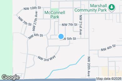 Map image of the property - 2311 NW 5th St