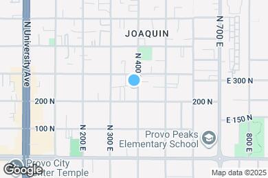 Map image of the property - 247 N 400 E