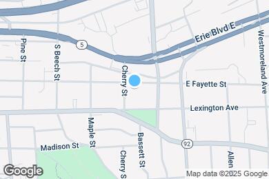 Map image of the property - 203 Cherry St