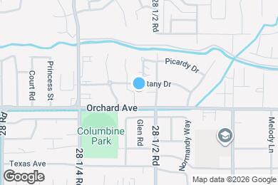 Map image of the property - 555 28 1/2 Rd