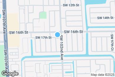 Map image of the property - 1715 SW 102nd Ct