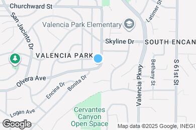 Map image of the property - 5762 Olvera Ave