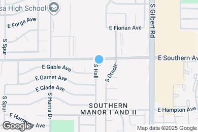 Map image of the property - 1209 S Hall