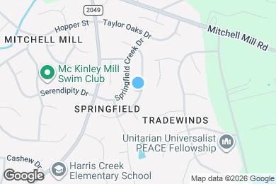 Map image of the property - 3660 Watkins Ridge Ct