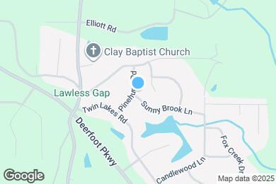 Map image of the property - 101 Sunny Brook Ln