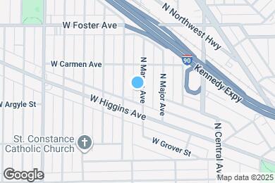 Map image of the property - 5022 N Mango Ave