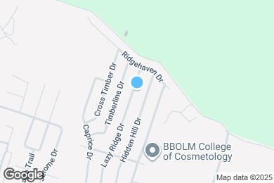 Map image of the property - 2604 Lazy Ridge Dr