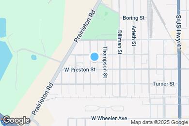 Map image of the property - 2518 Jefferson St