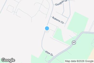 Map image of the property - 105 Milburn Dr