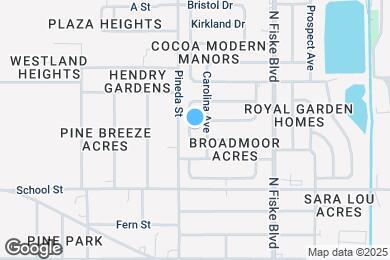 Map image of the property - 504 N Georgia Ave
