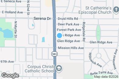 Map image of the property - 104 Glen Ridge Ave