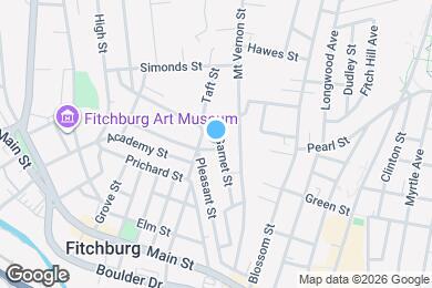 Map image of the property - 40 Garnet St