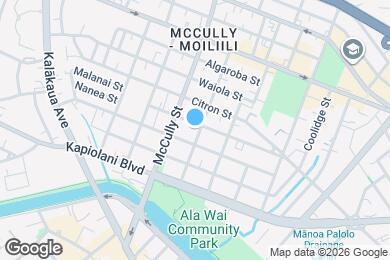 Map image of the property - 778 Wiliwili St