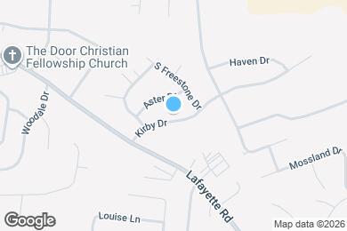 Map image of the property - 215 Kirby Dr