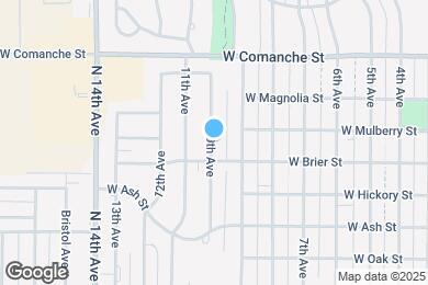 Map image of the property - 1504 10th Ave