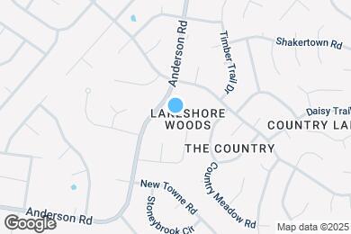 Map image of the property - 3408 Doriswood Ct
