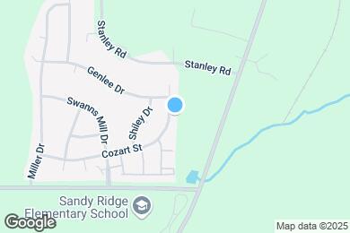 Map image of the property - 1426 Cozart St