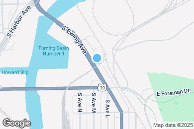 Map image of the property - 9427 S Ewing Ave