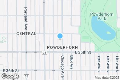 Map image of the property - 3412 Chicago Ave