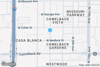 Map image of the property - 5148 N 22nd Ave