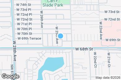 Map image of the property - 6914 W 24th Ln