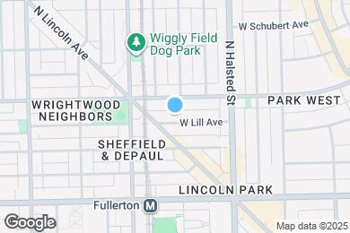 Map image of the property - 870 W Lill Ave