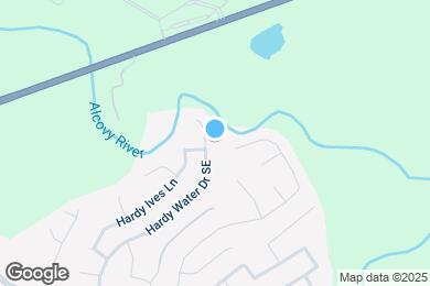 Map image of the property - 118 Hardy Water Dr SE