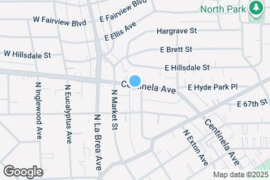 Map image of the property - 901 Centinela Ave