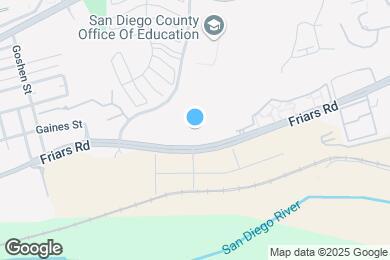 Map image of the property - 6304 Friars Rd